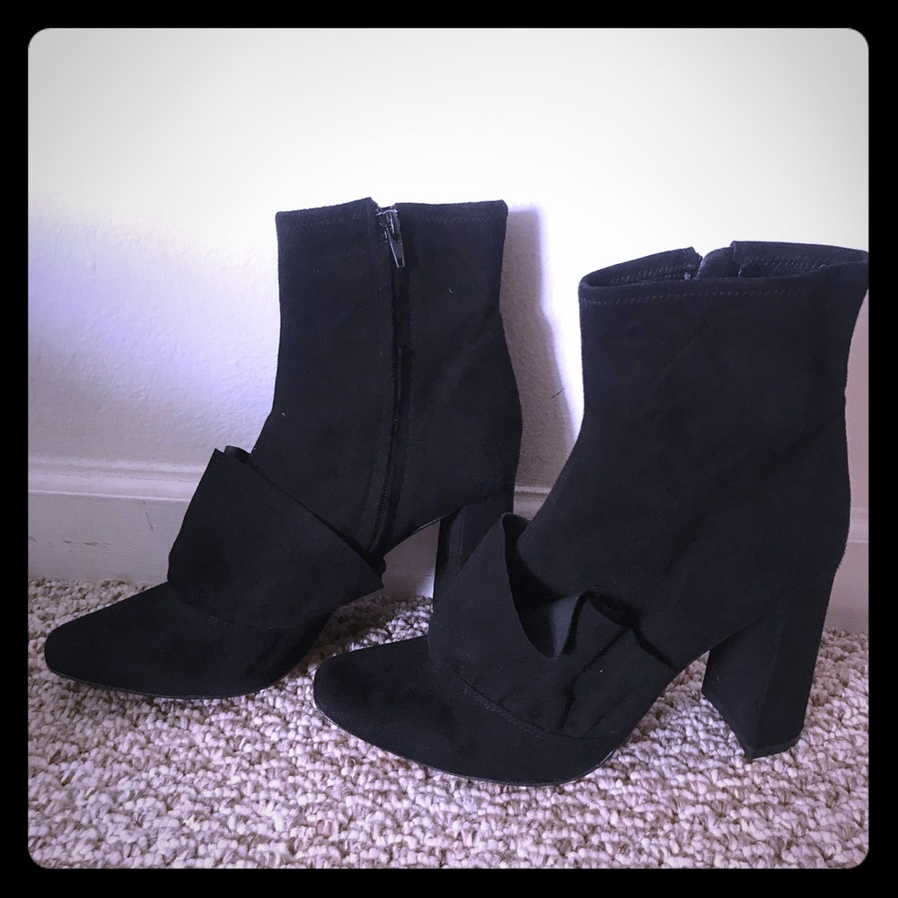 ✨ZARA ✨ black ankle boots ✨ size 40 (10)